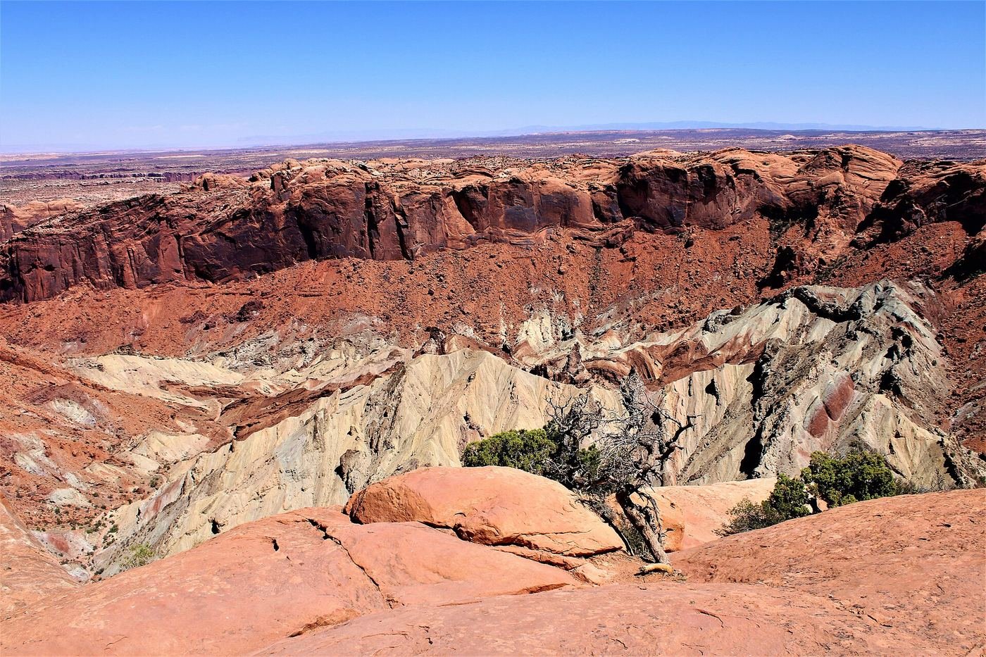 Upheaval Dome crater formation, Canyonlands National Park