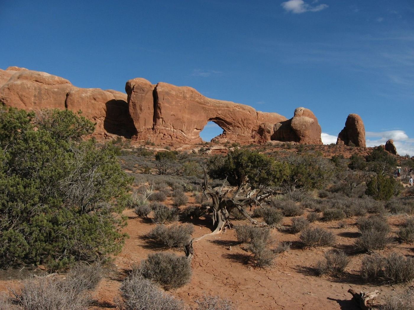 North Window arch in the Windows Section of Arches National Park