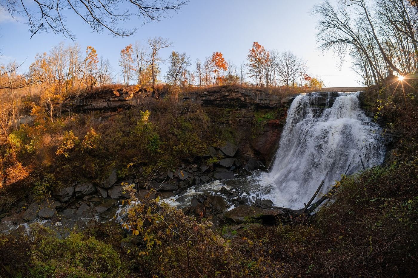 Brandywine Falls in Cuyahoga Valley National Park