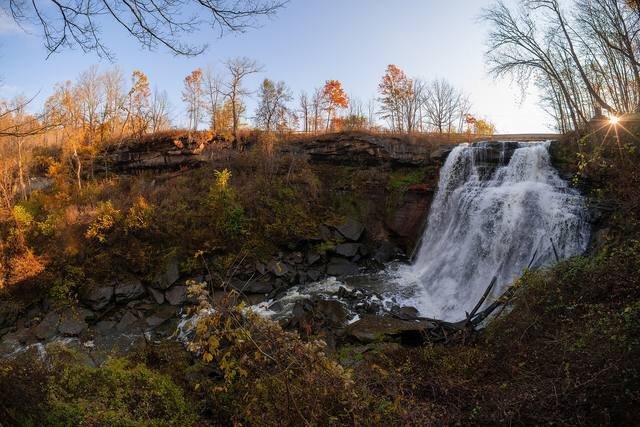 Brandywine Falls in Cuyahoga Valley National Park