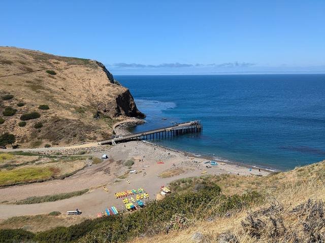 Scorpion Anchorage on Santa Cruz Island