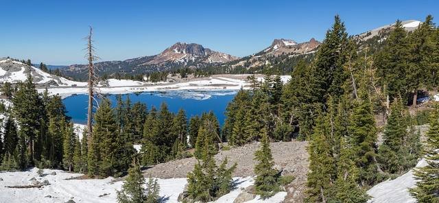 Lake Helen below Lassen Peak