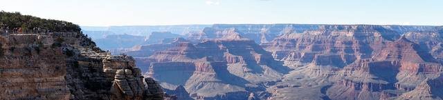 Grand Canyon panoramic view from the South Rim